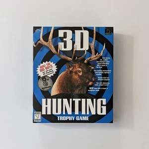 Vintage 3D Hunting Trophy Game - 1998 Macmillan PC Video Game - New In Box - Picture 1 of 6