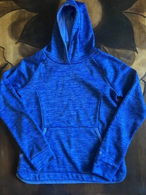 Champion Sudadera Manga Larga Con Capucha Bolsillos Azul Pullover Niñas Talla 14/16 XL Foto 1 de 4