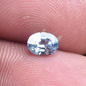 White Sapphire 0.52 Ct Natural Untreated VVS Clarity Sri Lankan Origin - Picture 1 of 5