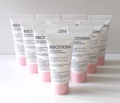 Biotherm Aquasource Cica Nutri Cream 50 ml ( 10 x 5 ml ) - Bild 1 von 2