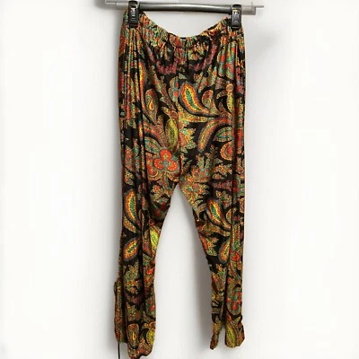 Pantalones Pj Multicolor De Colección, Juvenil Talla 18.5, Mod, Groovy, 70’s Hippie Halloween Foto 1 de 4
