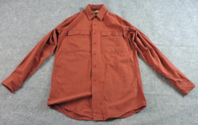 VTG Made in USA L.L. Bean Mens Medium Tall Sunwashed Long Sleeve Button Shirt - Image 1 of 4