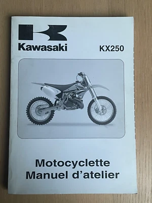 MANUEL D'ATELIER KAWASAKI KX250-R1 2005  0CCASION  Réf: 99954-1032-01 - Photo 1/4