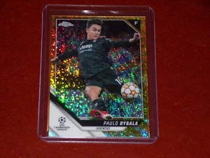 2021-22 Topps Chrome Champions Gold Mini Diamond Refractors 42/50 Paulo Dybala - Picture 1 of 1