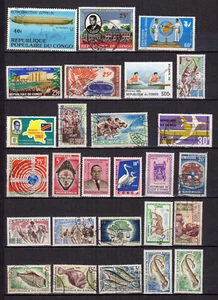 Congo un lot de 25 timbres /TE4560 - Picture 1 of 1