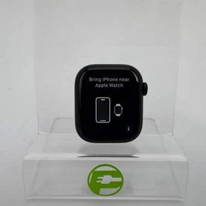 Unlocked Apple Watch Series 10 42MM Black Aluminum MWX63LW/A Face Only - Photo 1 sur 2