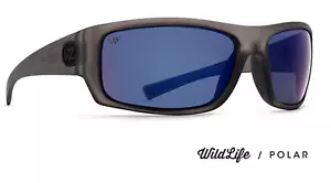 Occhiali da sole rettangolari VonZipper Scissorkick SATINATO CARBONE / ASTRO POLY POLAR - Foto 1 di 11