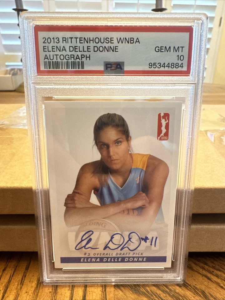 2013 Rittenhouse WNBA Elena Delle Donne Rookie Autograph RC Auto PSA 10 - Image 1 of 2