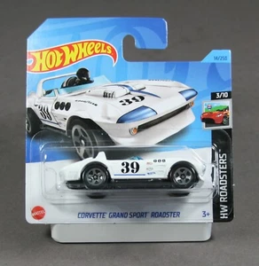 Hot Wheels Factory Fresh 2023, Corvette Grand Sport Roadster blanco HKK09 1/64 - Imagen 1 de 1