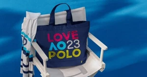 NEW TOTE  RALPH LAUREN pony polo SHOPPER TRAVEL AUSTRALIAN OPEN  LTD ED RRP199 - Picture 1 of 5