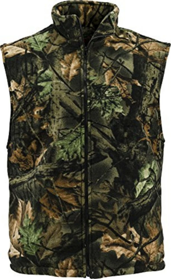 TrailCrest Chambliss Fleece Camouflage Full Zip Warm Hunting Vest - Image 1 of 1