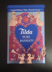 Tilda LIMITED Edition 2KG Basmati Rice 2KG Collectors Tin - Picture 1 of 5