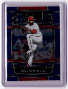 2022 Panini Select Tony Santillan Rookie Cincinnati Reds #4