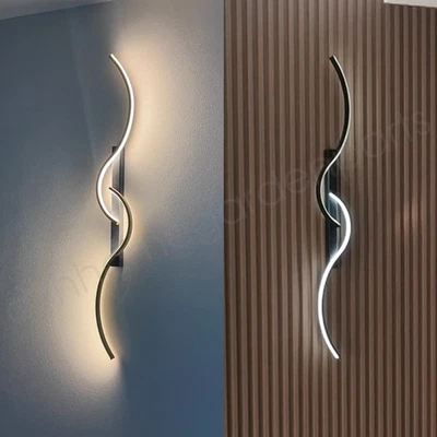 Dimmbar LED Wandlampe Wandleuchte Wandlicht Innen Schlafzimmer Wohnzimmer Flur- - Bild 1 von 4