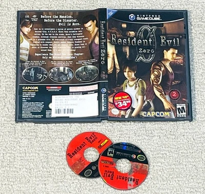 Resident Evil 0, Zero (Nintendo GameCube) Juego - Auténtico - Probado Foto 1 de 3