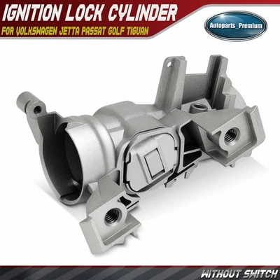 点火锁气缸 Zamak 5 适用于大众捷达帕萨特高尔夫 Tiguan 奥迪 A3 — 第 1/4 张图片