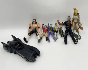 Vintage 1980er 90er GI Joe Batman WWE Joker Action Figur Lot - Bild 1 von 5