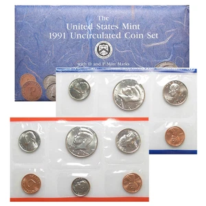 1991 U.S. Mint Set - Picture 1 of 3