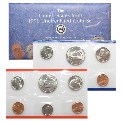 1991 U.S. Mint Set - Image 1 of 3