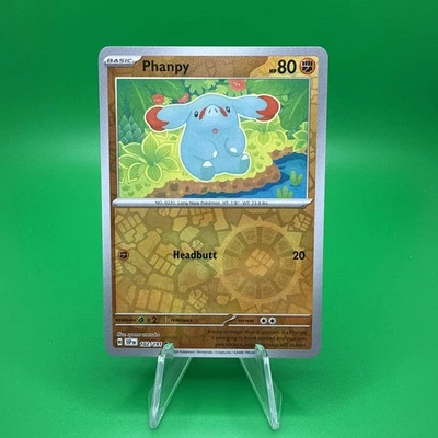 Phanpy 102/191 Sv08: Surging Sparks Reverse Holo.  Pokemon. D31 - Image 1 of 2