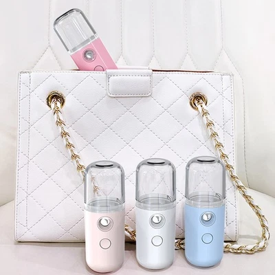Stylish Portable Mini Humidifier with USB Charging for Daily Skincare Routine - image 1 of 4