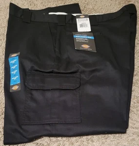 Pantalón de Trabajo Dickies Para Hombre Calce Relajado Pierna Recta Carga Azul Marino Nuevo 44x32 - Imagen 1 de 4