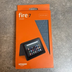 Fire 7 Tablet Case (Compatible with 9th Generation, 2019 Release), Twilight Blue - Picture 1 of 3