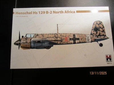 1/48 Hobby 2000 Henschel Hs 129 B-2 North Africa - Immagine 1 di 2