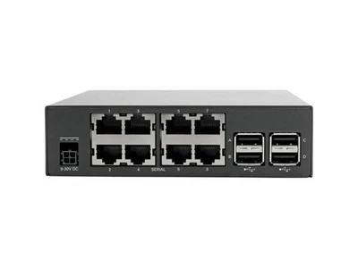 Tripp Lite 8-Port Serial Console Server with Dual GbE NIC, 4Gb Flash and 4 USB - Image 1 of 4