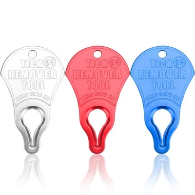 WNDINE Tick Remover Tool 3 Pack, Suitable for Pets, Animals, and Humans, Portable Ou