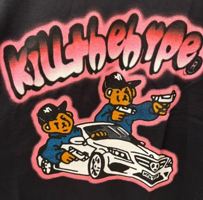KTH KTHLA Kill The Hype LA Drive By, Hit ‘Em Up Tee, Size XL, Extremely Rare! - Image 1 of 4