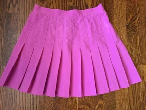 Kaelin Vintage Pleated Mini Skirt Tennis Purple Size 10 - Picture 1 of 8