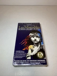 Les Miserables 10th Anniversary Edition VHS New Sealed - Imagen 1 de 6