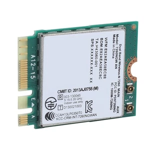 For 7260NGW AN Wireless WIFI Card 2.4G/5G BT 4.0 Network Card NEW - Afbeelding 1 van 7