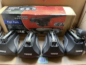 BNIB THULE 755 (now 7104) Foot pack for open rails BRAND NEW IN BOX - Picture 1 of 6