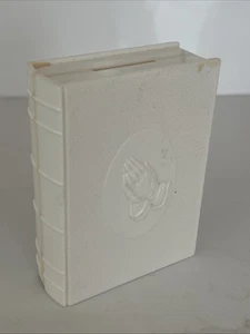 "Banco bíblico de plástico de colección de 4 1/4"" Warner, EE. UU." - Imagen 1 de 8