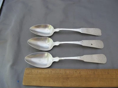 JUEGO DE 3 CUCHARADITAS MONEDAS VIOLÍN NUEVAS HAMPSHIRE-George GRAY-Dover Foto 1 de 4