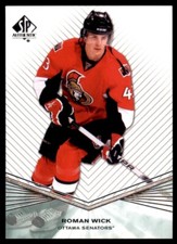 2011-12 SP Authentic Rookie Extended Roman Wick #R68