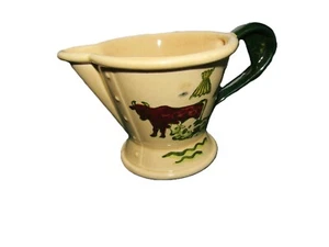 METLOX POPPYTRAIL HOMESTEAD PROVINCIAL "COW" CREAMER - Picture 1 of 4