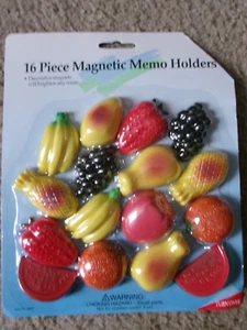 Sealed Robinson 16 Piece Magnetic Memo Holders - Picture 1 of 3
