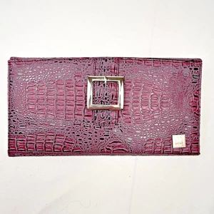 MICHE Classic Bag SHELL Ellie Purple Croc Base Silver Buckle 11.5" x 6" - Picture 1 of 12