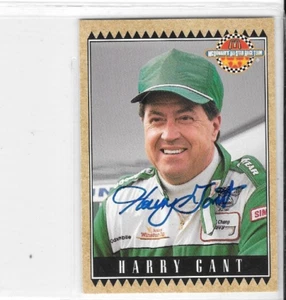 HARRY GANT 1992 MCDONALDS MAXX TRADING CARD AUTOGRAPHED SIGNED - Picture 1 of 1
