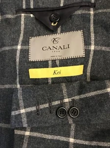 Canali Kei Cashmere Exclusive Blazer Size 40 Custom Made Unconstructed - Picture 1 of 11