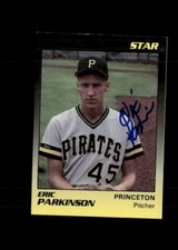  Eric Parkinson Princeton Pirates 1990 Star authentic autographed card
