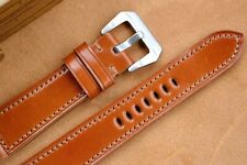 Shell cordovan watch strap size 20/18 with curved endlink