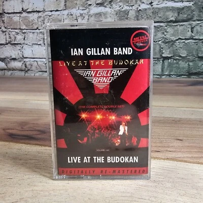 Ian Gillan Band - Live at the Budokan 1982 Cassette Deep Purple Rock Metal Blade - Image 1 of 2