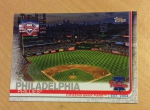2019 Topps 582 Montgomery Philadelphia Phillies Citizens Bank Park #187