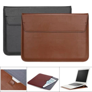 Custodia in pelle per laptop per MacBook Air 11 12 13 Pro 13 15" Retina - Foto 1 di 27