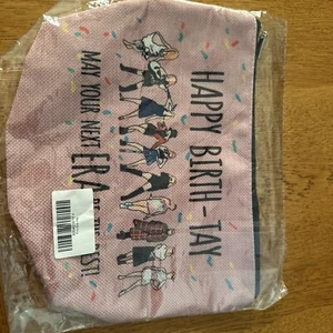 Happy Birth-Tay Taylor Swift Themed Canvas Eras Makeup Bag - Picture 1 of 1
