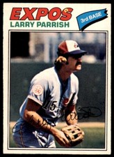 1977 O-PEE-CHEE LARRY PARRISH MONTREAL EXPOS #72